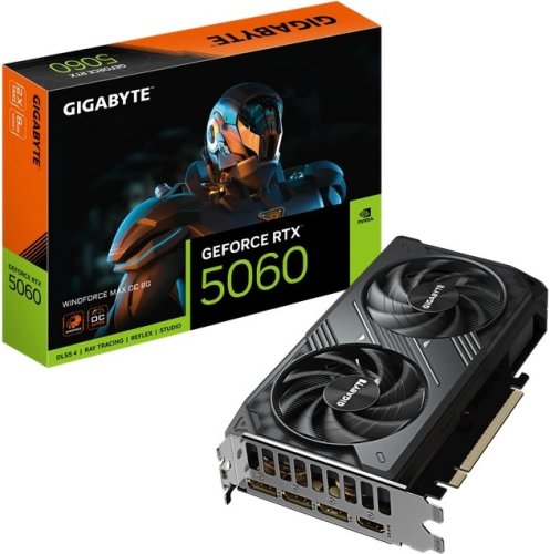 ���������� GIGABYTE RTX 5060 Ti WINDFORCE MAX OC 16 �� (GV-N506TWF2MAX OC-16GD) PCIe 5.0 16 �� GDDR6