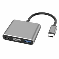 ���-������� Type-C TO HDTV 3 in 1 Adapter HDTV + USB 3..0 + Type-c PD