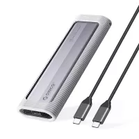 ������� ���� ��� M.2 SATA SSD M2 ORICO AXM2F, ����� (ORICO-AXM2F-GY-BP) ���� �����������: USB-C, ���