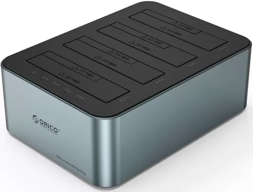 Док-станция ORICO ORICO-6646C3-C-EU-GY-BP на 4 HDD/SSD для 2.5
