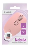 ���� Qumo Office Nebula Pink M116, 4 ����, ������������ 2.4G, USB ���� �������, 800/1200/1600 dpi