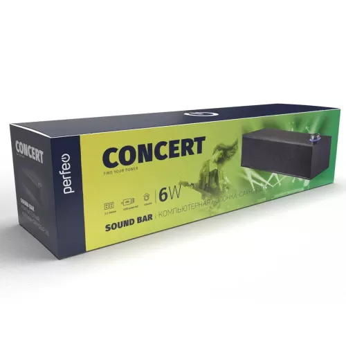 ������� - �������� Perfeo CONCERT �������� 6 ��, USB, ������, ������ PF_A4436
