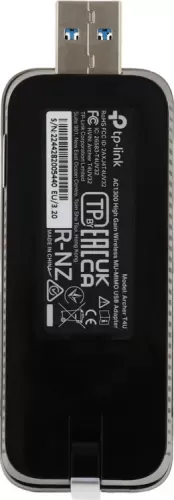 Адаптер Wi-Fi TP-LINK Archer T4U Plus [USB, 4 (802.11n), 5 (802.11ac), 1267 Мбит/с, 5 ГГц, 2.4 ГГц, Адаптер Wi-Fi TP-LINK Archer T4U Plus [USB, 4 (802.11n), 5 (802.11ac), 1267 Мбит/с, 5 ГГц, 2.4 ГГц,