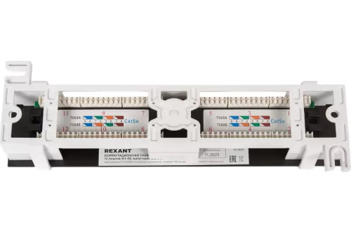 �������������� ������ (���� ������) Rexant ���������, 12 ������ RJ-45, ��������� 5�, UTP �����������