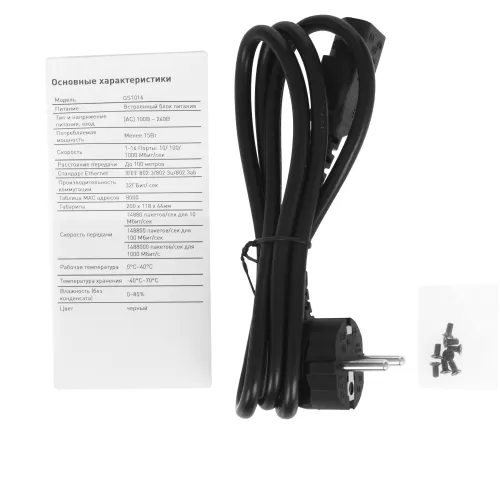 ���������� Cudy GS1024 �������������, ����������, 100 ����/���, 1000 ����/���, 24 port