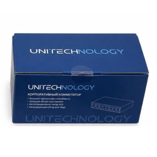 ���������� Unitechnology UT-SO8F [8 ������, 100 M���/�, 8 x RJ45 10/100 Mbit/s, �����]