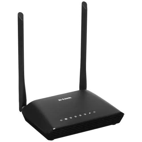 Беспроводной маршрутизатор D-Link DIR-615S/RU/B1A (2.4 ГГц (802.11n) 2x5dBi external antennas, 4-х п