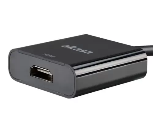 ���������� AKASA Mini DisplayPort to HDMI Active 4K*2K converter, 20cm, V1.2 AK-CBDP09-20BK