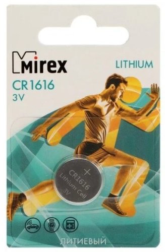   Mirex CR1616  3V