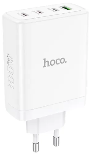  HOCO N31, PD100W, 3xType-C, 1xUSB, 3A + (Type-C - Type-C), 1, 