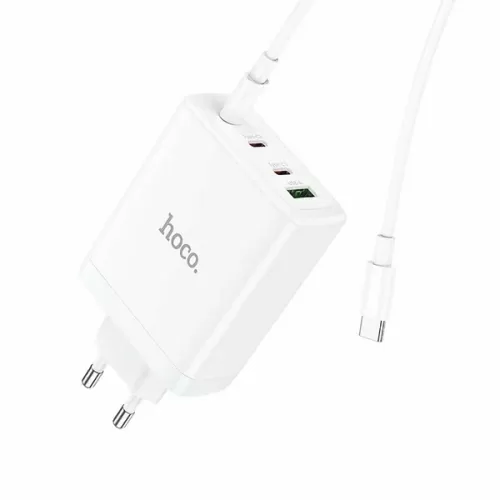   HOCO N31, PD100W, 3xType-C, 1xUSB, 3A + (Type-C - Type-C), 1, 