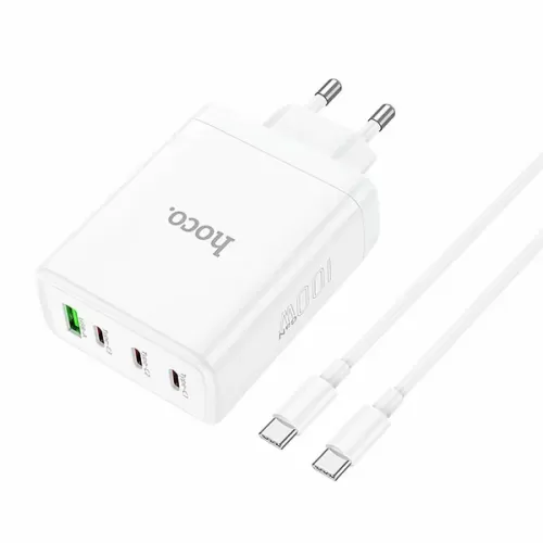   HOCO N31, PD100W, 3xType-C, 1xUSB, 3A + (Type-C - Type-C), 1, 