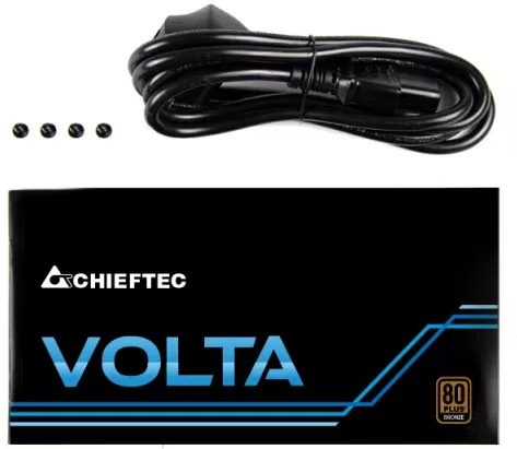   700W Chieftec Volta VPS-700S [VPS-700S] 700 , 80+ Bronze, APFC, 20 + 4 pin MB, 8pin (4+4 pin) CPU, 6 SATA, 3 MOLEX, 8pin PCIe x2 (6+2 pin x2 PCI-E)