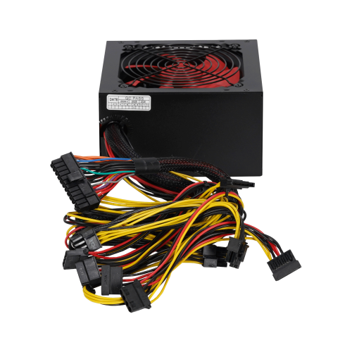   650W Azerty RPL-650BAR ATX, 12CM FAN, 20+4p ,CPU(8pin), 2*PCI-E(6+2), 4* SATA, 2* Molex,  