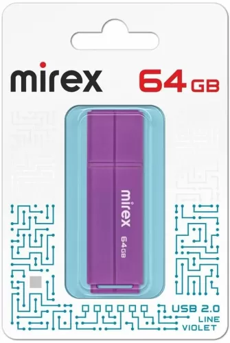 - 64GB Mirex LINE VIOLET ()
