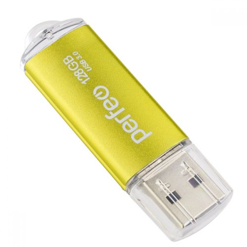 -128GB Perfeo C14 Gold metal series USB 3.0