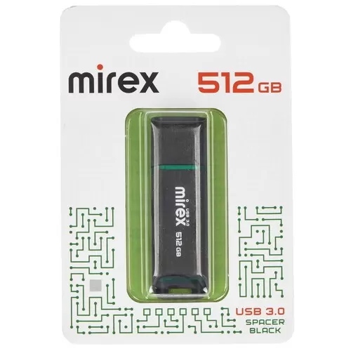 -512GB Mirex USB 3.0 SPACER BLACK