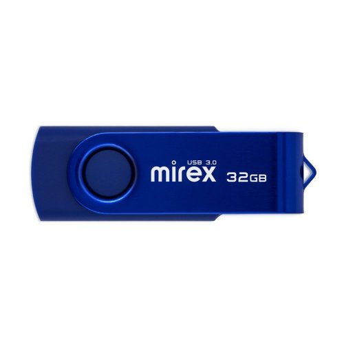 Флэш-накопитель 32GB Mirex SWIVEL DEEP BLUE Флэш-накопитель 32GB Mirex SWIVEL DEEP BLUE