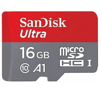   Micro SD 16Gb SanDisk Ultra Android class 10,   UHS-I, 100Mb/s (SDSQUAR-016G-GN6MN)