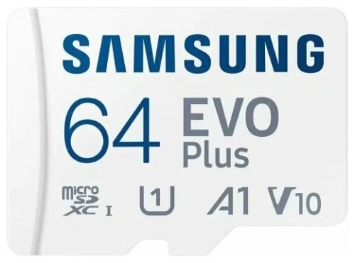   Micro SDXC 64Gb Samsung Evo Plus MB-MC64KA/APC,   UHS-I, Class 10