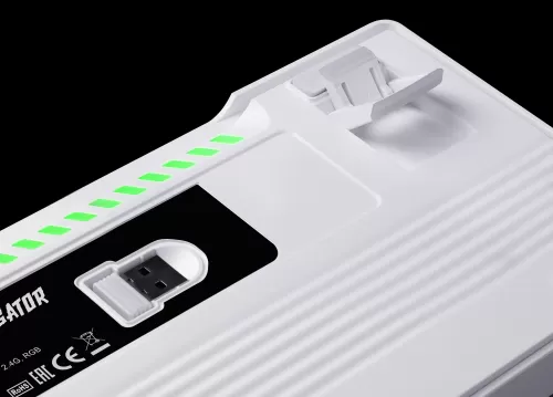 Клавиатура беспроводная Механическая Defender Alligator GK-315 2.4G+BT белая Клавиатура беспроводная Механическая Defender Alligator GK-315 2.4G+BT белая