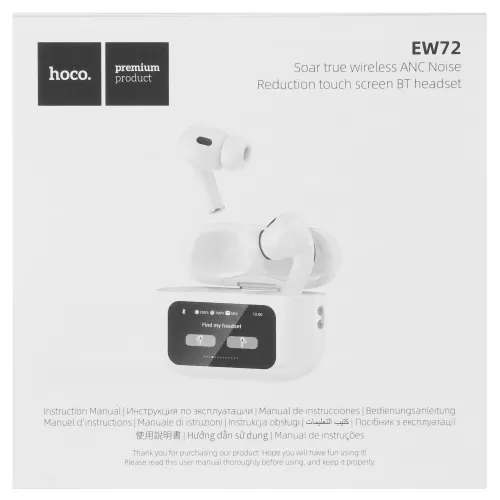   Hoco EW72 (2.0, , 20  - 20000 , Bluetooth 5.3) TWS,  , , 