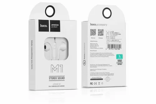    HOCO M1(HC-32700)  ,  , 1.2, 3.5 mm jack 