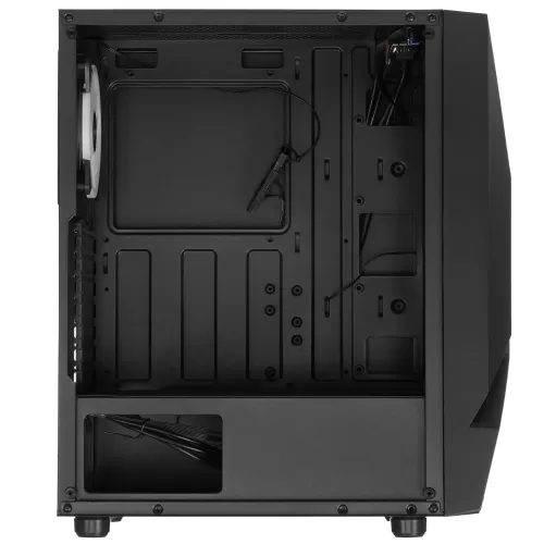 ������ ��� ����� ������� AeroCool Scape-G-BK-v2 Black Mid Tower (ATX/ micro ATX/ mini-ITX, ��� ��, Steel, ABS, Tempered Glass, HD Audio, USB 3.0x2, USB2.0x1, 1x120mm-FRGB 2x140mm-FRGB FAN) (4711099471546)