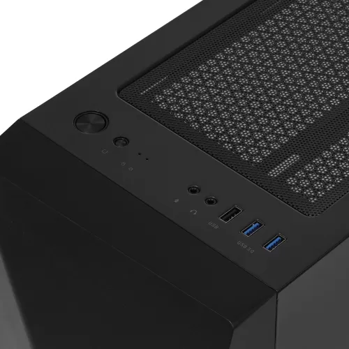 ������ ��� ����� ������� AeroCool Scape-G-BK-v2 Black Mid Tower (ATX/ micro ATX/ mini-ITX, ��� ��, Steel, ABS, Tempered Glass, HD Audio, USB 3.0x2, USB2.0x1, 1x120mm-FRGB 2x140mm-FRGB FAN) (4711099471546)