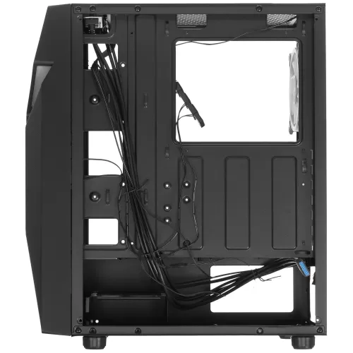 ������ ��� ����� ������� AeroCool Scape-G-BK-v2 Black Mid Tower (ATX/ micro ATX/ mini-ITX, ��� ��, Steel, ABS, Tempered Glass, HD Audio, USB 3.0x2, USB2.0x1, 1x120mm-FRGB 2x140mm-FRGB FAN) (4711099471546)