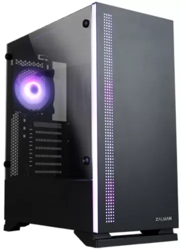 ������ ��� ����� ������� ZALMAN S5 ������ [Mid-Tower, Micro-ATX, Mini-ITX, Standard-ATX, USB 2.0 Type-A, USB 3.2 Gen 1 Type-A, RGB ���������� 1��, 2 x 120 ��]