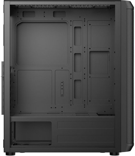 Корпус без блока питания ALSEYE Audin-BK AS.07.0173 ATX, Mini-ITX, microATX, Чёрный, стекло Корпус без блока питания ALSEYE Audin-BK AS.07.0173 ATX, Mini-ITX, microATX, Чёрный, стекло