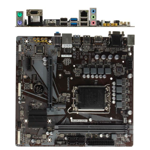   GIGABYTE H610M H V3 DDR4 LGA 1700, Intel H610, 2xDDR4-3200 , 1xPCI-Ex16, 1xM.2, Micro-ATX