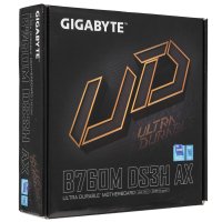   GIGABYTE B760M DS3H AX LGA 1700, Intel B760, 4xDDR5-4800 Mhz, 1xPCI-Ex16, 2xM.2, Micro-ATX