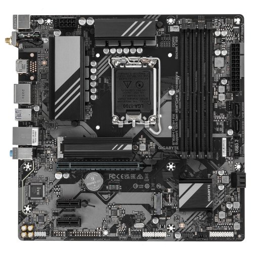   GIGABYTE B760M DS3H AX LGA 1700, Intel B760, 4xDDR5-4800 Mhz, 1xPCI-Ex16, 2xM.2, Micro-ATX