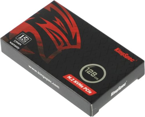   SSD M.2 128GB KingSpec NE-128 PCIe 3.0 x4,  - 1800 /,  - 600 /, 3  TLC, NVM Express, TBW - 87 