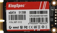 ������������� ���������� SSD mSATA 512 Gb KingSpec MT-512 (�������� ������ �� 560 ��/�, ������ �� 540 ��/�)