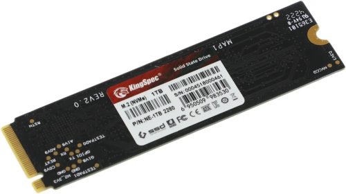 ������������� ���������� SSD M.2 1TB KINGSPEC NE-1TB 2280 PCI-E 3.x x4, ������ - 2400 �����/���, ������ - 1900 �����/���, 3D NAND