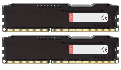 DDR3 16Gb Kingston HyperX FURY Memory Black (2x8GB) *Kit  HX316C10FBK2/16  [1600MHz, PC-12800, CL10, 1600MT/s 10-10-10 1.5V] Black Ret