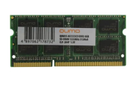 ������ SO-DIMM DDR3 8Gb QUMO 1333MHz PC-10660 512Mx8 CL9 Retail (QUM3S-8G1333C9) 16 Chips