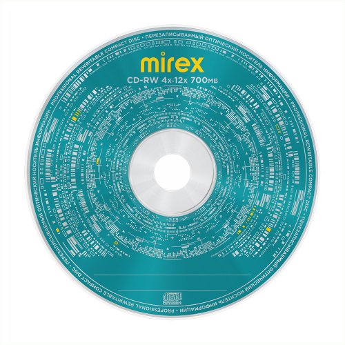  CD-RW Mirex Brand 700Mb [4x-12x, slim case]