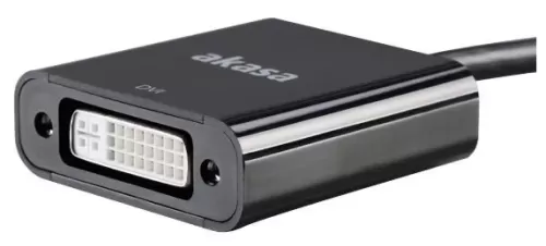 - AKASA Mini DisplayPort to DVI passive converter, 20 , V1.1 AK-CBDP08-20BK