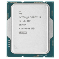  Intel Core i5 13400F OEM [LGA 1700, 6P x 2.5 , 4E x 1.8 , L2 - 9.5 , L3 - 20 , 2  DDR4, DDR5-4800 , TDP 148 ]