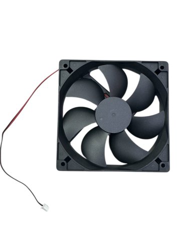  12012025 CAIZHU-FAN 12v 0.3A 3.6w 35dBA 2100rpm 54CFM 120x120x25 , Cable 2pin 0,26