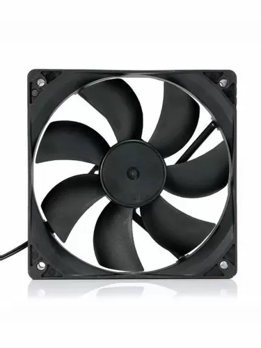  12012025 DeTech DT-CF12025BK 12v 0.15A 1.8w  120x120x25 , Cable Molex Male+Female 0,2