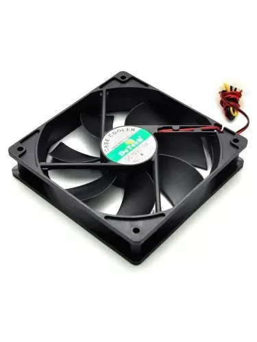  12012025 DeTech DT-CF12025BK 12v 0.15A 1.8w  120x120x25 , Cable Molex Male+Female 0,2