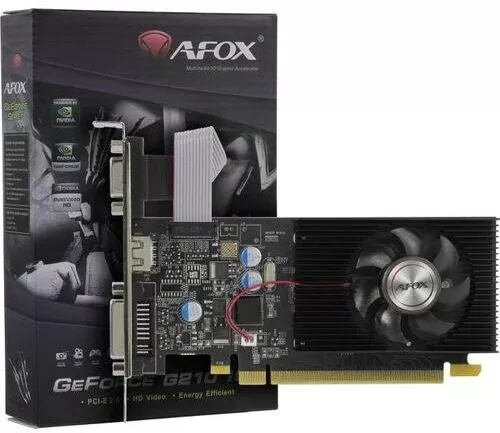  AFOX NVIDIA GT210 1GB ( AF210-1024D2LG2-V7 1, 64Bit, DVI, VGA, HDMI)  RTL