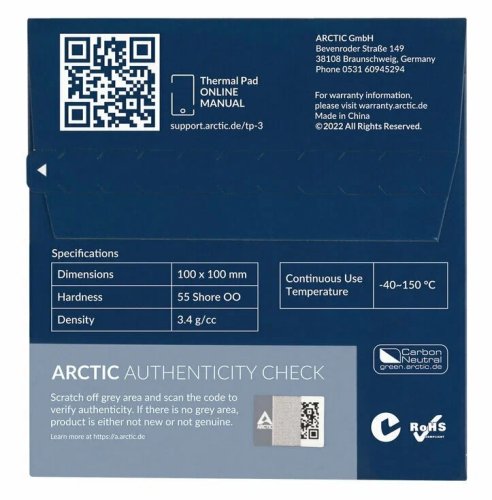  Arctic TP-3 100x1000,5  ACTPD00052A 6/m*K