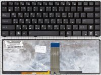 Клавиатура для ноутбука Asus EEE PC 1201 (ru черн.с серой рамкой)