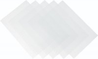 Обложки ПВХ А4, 0,18мм, прозрачные/ бесцветные (100 шт) упаковка